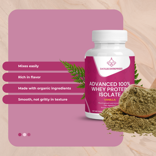 Advanced 100% Whey Protein Isolate (Vanilla)